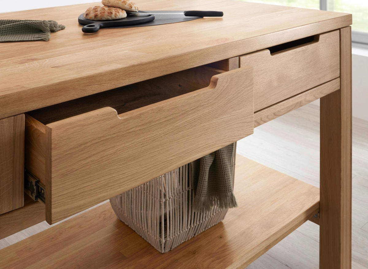 KÜCHENINSEL   in Eichefarben  - Eichefarben, Basics, Holz (180/91/90cm) - MID.YOU