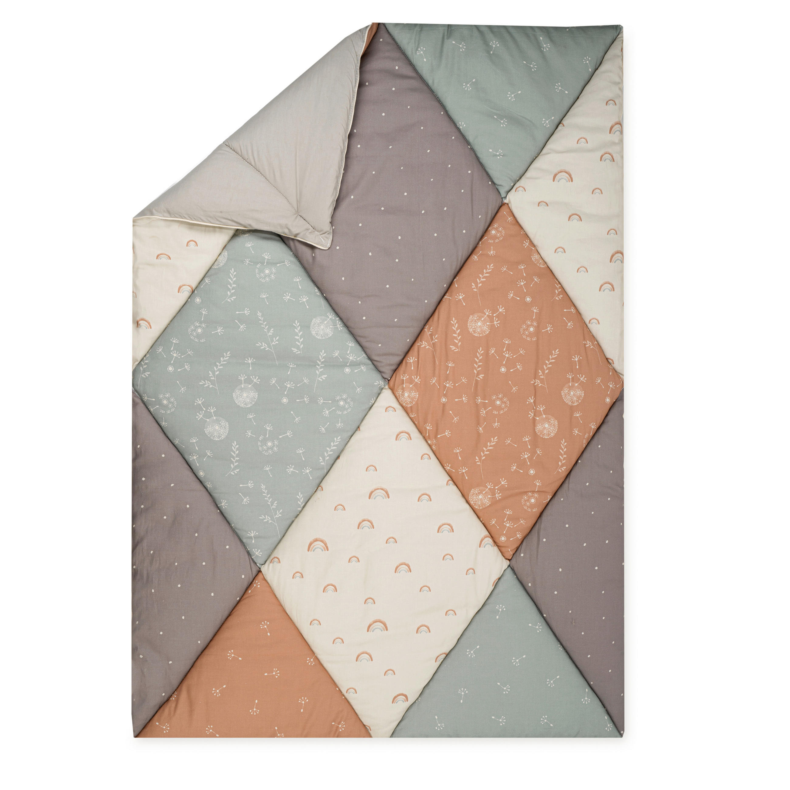 KRABBELDECKE 95/135 cm  - Multicolor, Natur, Textil (95/135cm) - Zöllner