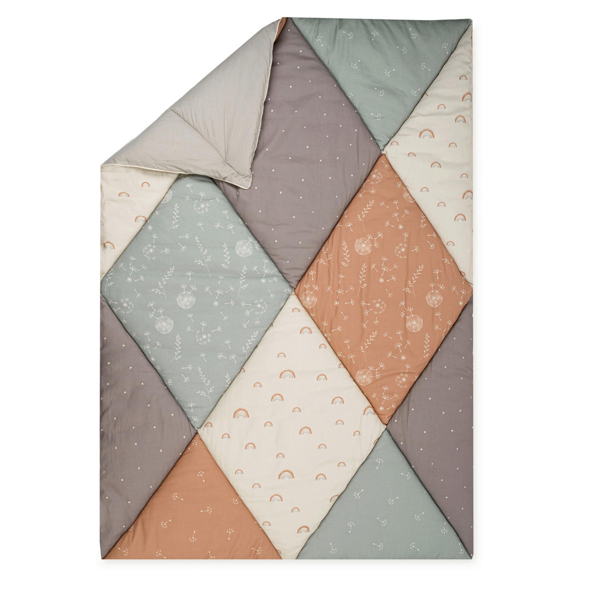 KRABBELDECKE 95/135 cm  - Multicolor, Natur, Textil (95/135cm) - Zöllner