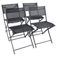 UTESTOLAR SET i metall, textil svart  - svart, Modern, metall/textil (45/79/46cm) - Ambia Garden