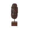 SKULPTUR - Bronzefarben, Basics, Holz (16/48,50/14cm) - Light & Living