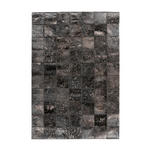 FLACHWEBETEPPICH 200/290 cm Schwarz  - Schwarz, Basics, Leder/Textil (200/290cm) - Novel