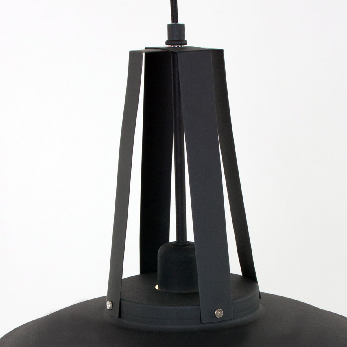 PENDELLEUCHTE  42/45-200/42 cm   - Schwarz, Trend, Metall (42/45-200/42cm)