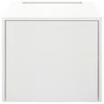 AUFSATZSCHRANK 67,5/58,2/67,5 cm   - Weiß, Basics, Holzwerkstoff (67,5/58,2/67,5cm) - Xora