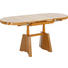 COUCHTISCH Eiche furniert Eichefarben - Eichefarben, KONVENTIONELL, Metall (110(150,5)/65/54-73cm) - Venda