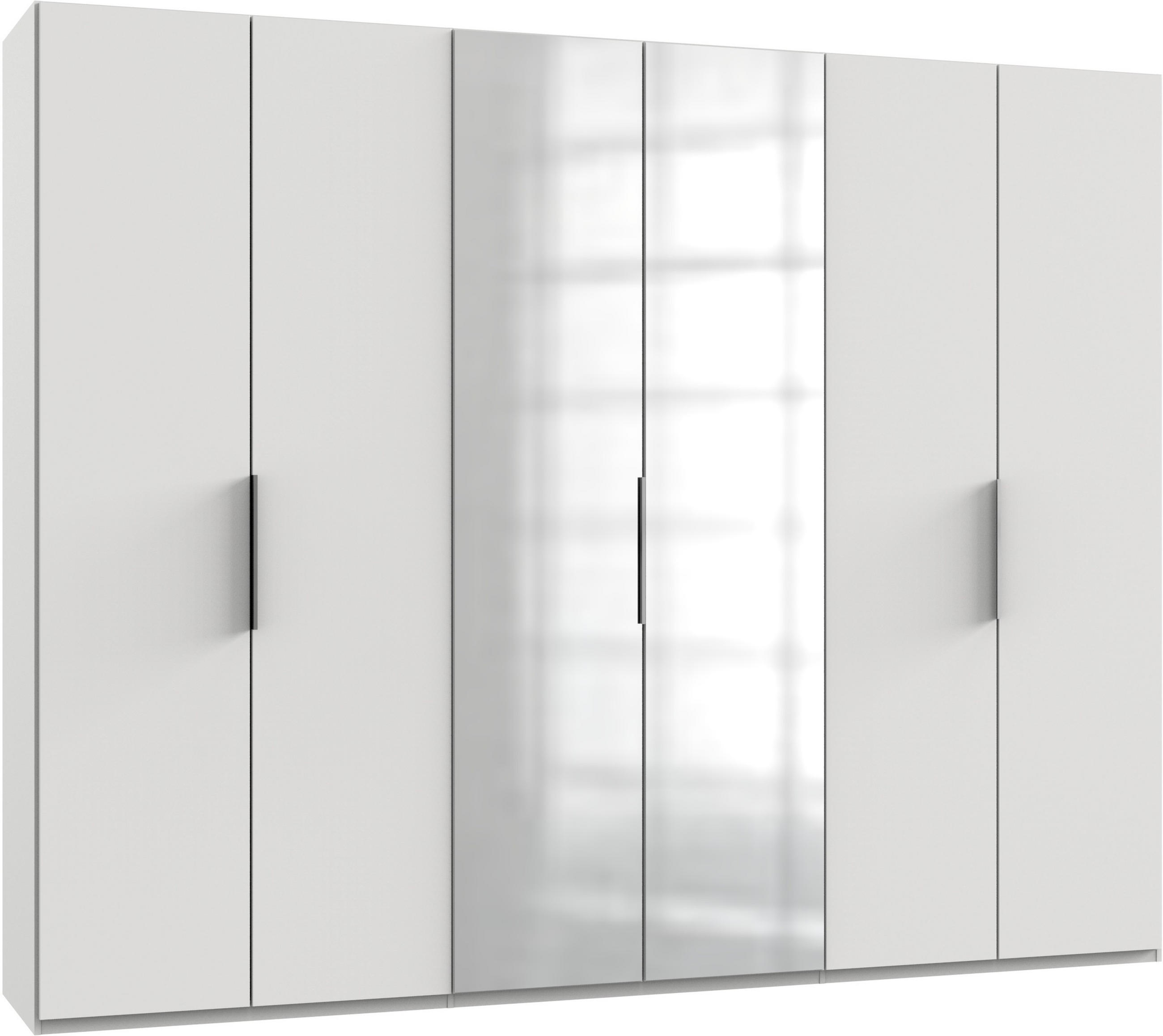 Mid.you Drehtürenschrank Wimex Level 36A Weiß 300x236x58 cm
