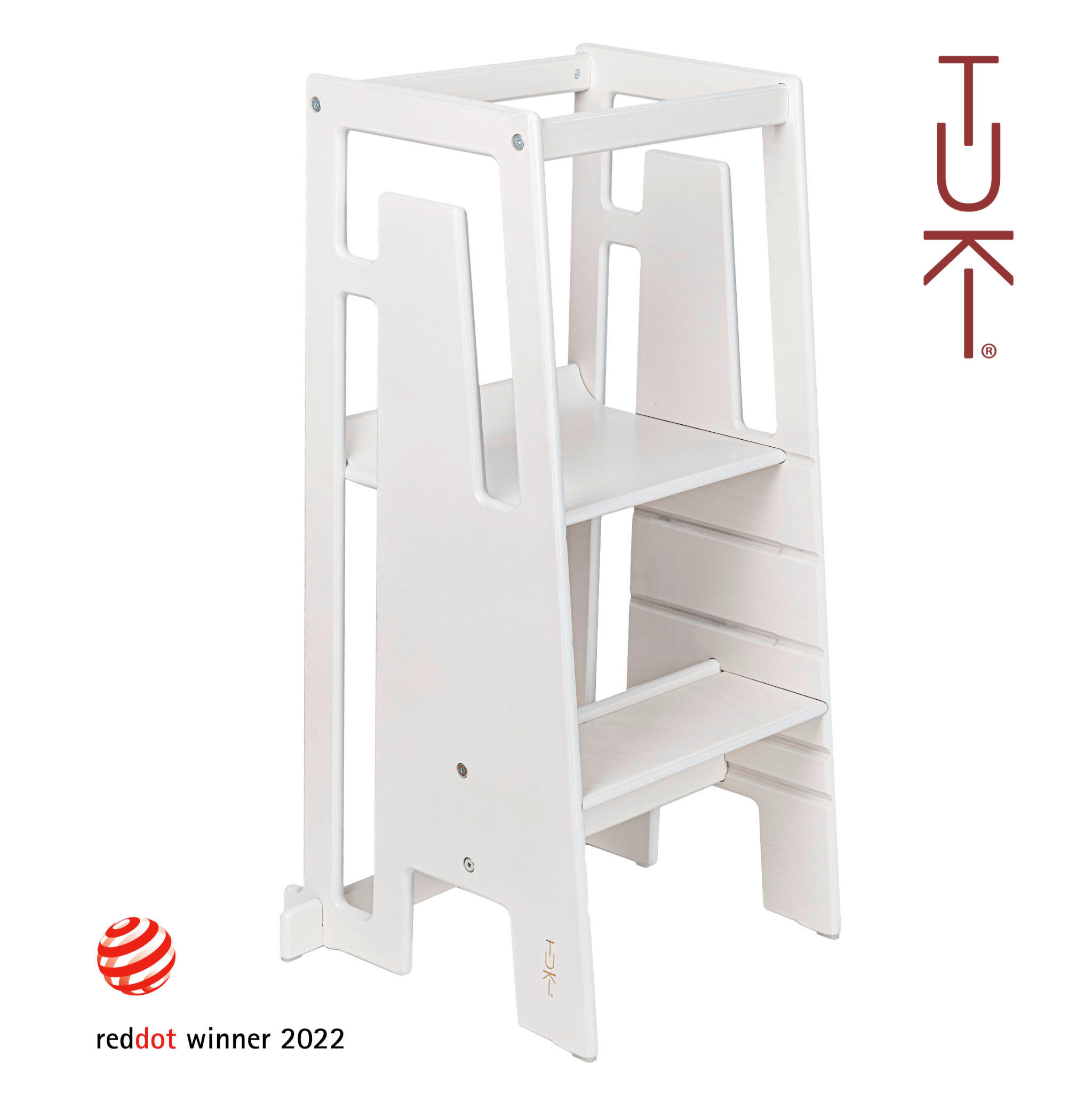 LERNTURM  - Grauweiß, Basics, Holz (40/90/43cm)