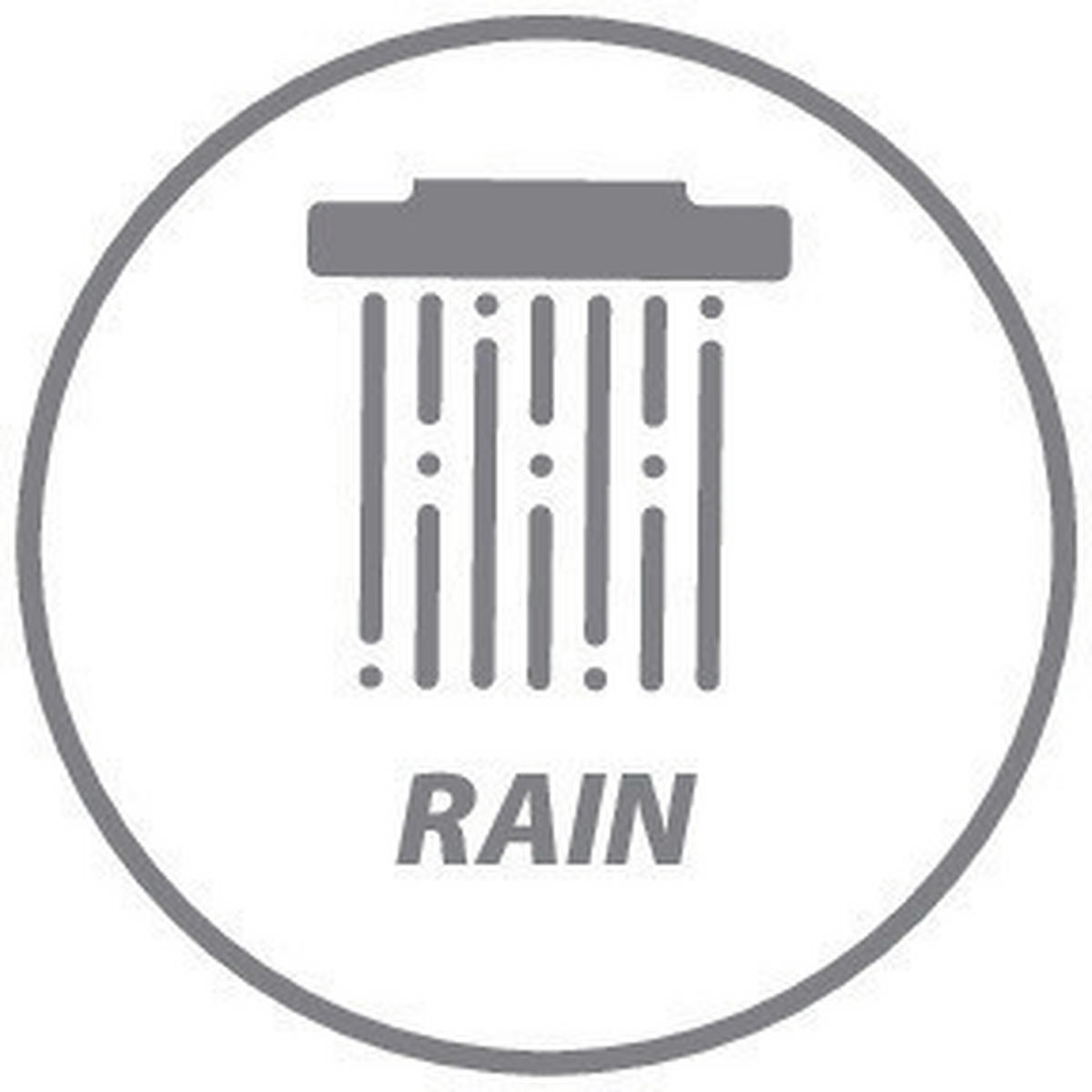 DUSCHKOPF   - Roségold, Basics, Kunststoff (12cm) - Wenko