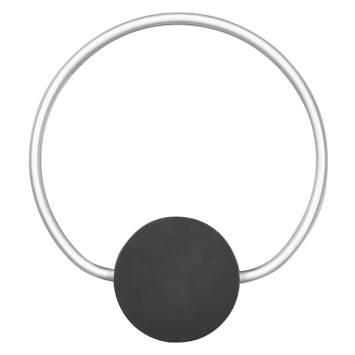LED-WANDLEUCHTE 36.7/3,9 cm   - Dunkelgrau, Basics, Kunststoff (36.7/3,9cm) - Osram