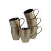 KAFFEEBECHER Golden Days Schwarz  300 ml   - Goldfarben/Schwarz, Basics, Keramik - Creatable