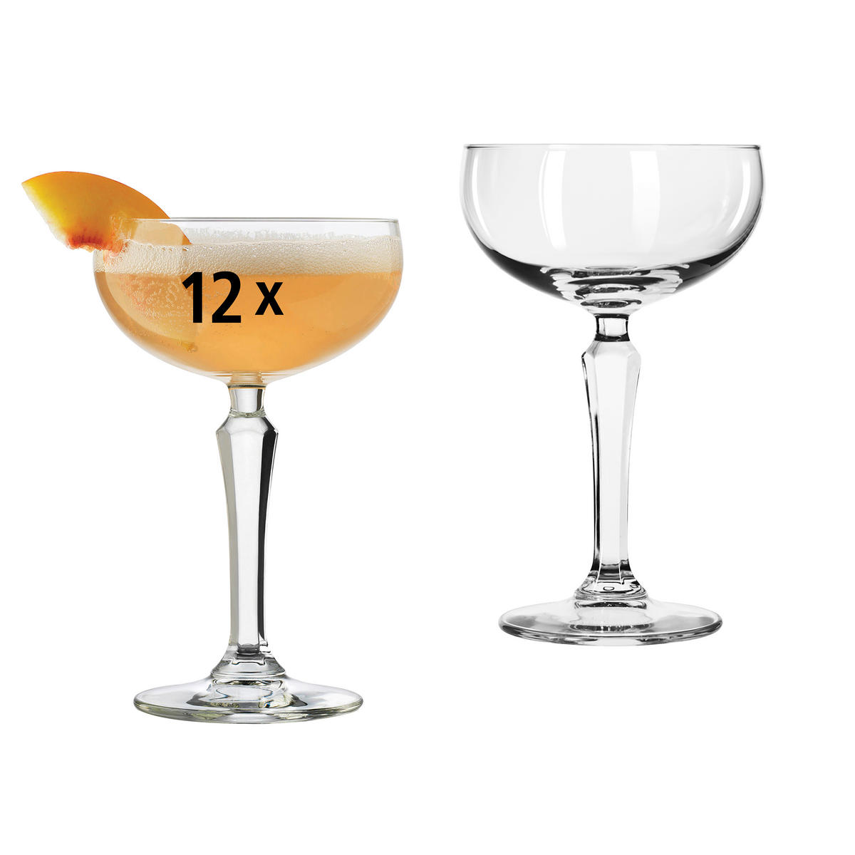 GLÄSERSET SPEAKEASY  12-teilig  - Klar, Basics, Glas (9,5/15cm)