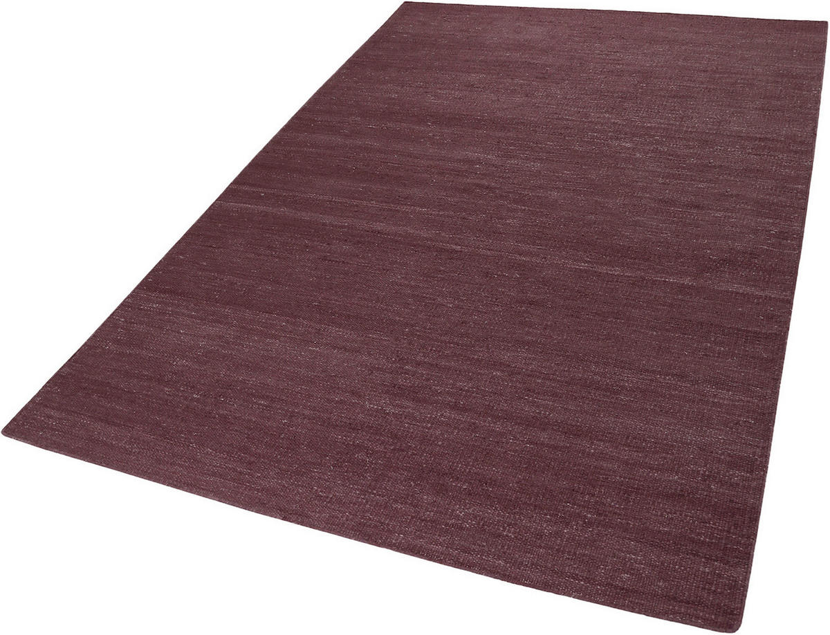 Handwebteppich Bordeaux 160/230 cm Rainbow Kelim Bordeaux  - Bordeaux, Basics, Textil (160/230cm) - Esprit