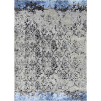 ORIENTÁLNÍ KOBEREC, 170/240 cm antracitová, modrá, šedá - šedá/modrá, Design, textil (170/240cm) - Cazaris