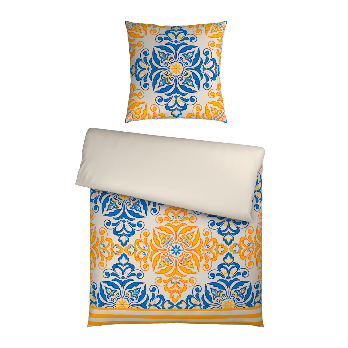 BETTWÄSCHE Satin 135/200 cm  - Multicolor, Textil (135/200cm) - Novel