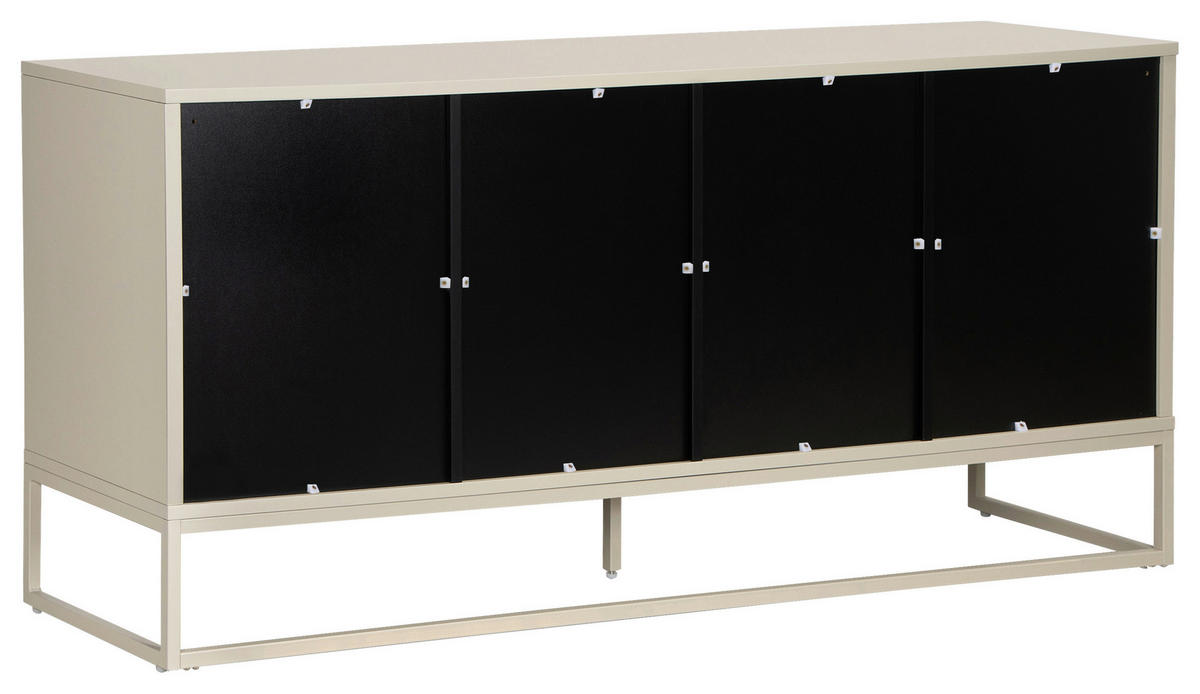 SIDEBOARD  180/75/40 cm  - Kaschmir, Trend, Holzwerkstoff/Metall (180/75/40cm) - Milino