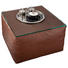 HOCKER Echtleder Braun - Schwarz/Braun, Design, Leder (63/41/63cm) - Wischi Black Label