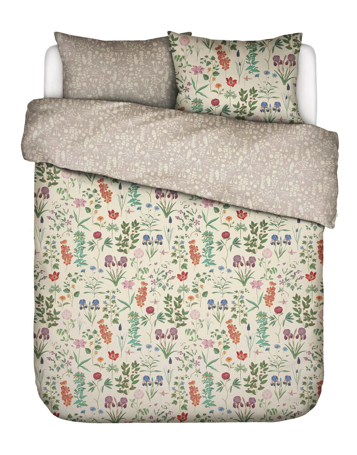 BETTWÄSCHE Marigold Satin 200/200 cm  - Sandfarben, KONVENTIONELL, Textil (200/200cm) - Essenza