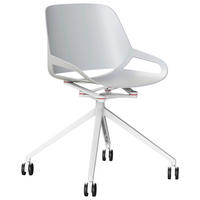 BESUCHERSTUHL Weiß  - Weiß, Basics, Kunststoff/Metall (50/72/52cm) - Aeris