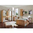 BETT 100/200 cm  in Eichefarben, Champagner  - Champagner/Eichefarben, KONVENTIONELL, Holz (100/200cm) - Venda