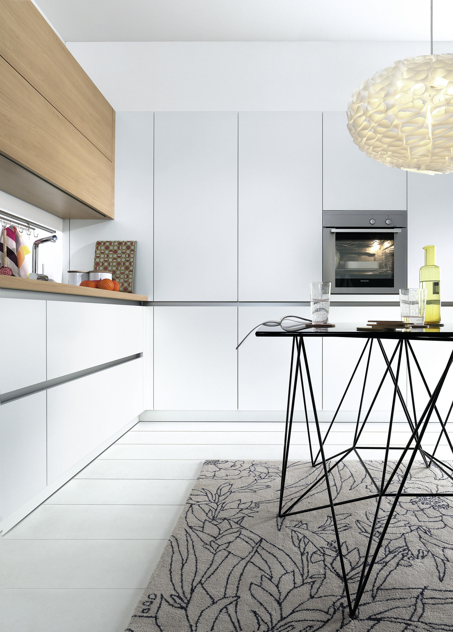 EINBAUKÜCHE   - Design, Holzwerkstoff - Novel