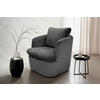 SESSEL in Cord Dunkelgrau  - Dunkelgrau, Basics, Textil (72/78/77cm) - MID.YOU