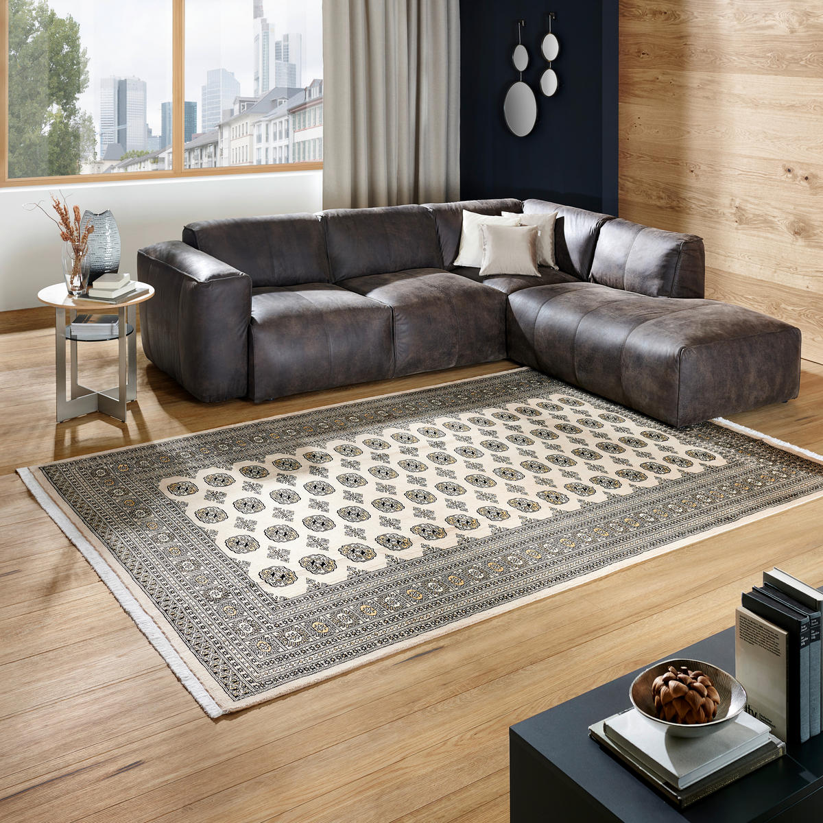 ORIENTALISK MATTA 205/305 cm Bochara Premium CR. Afghan Classic  - beige, Lifestyle, textil (205/305cm) - Cazaris