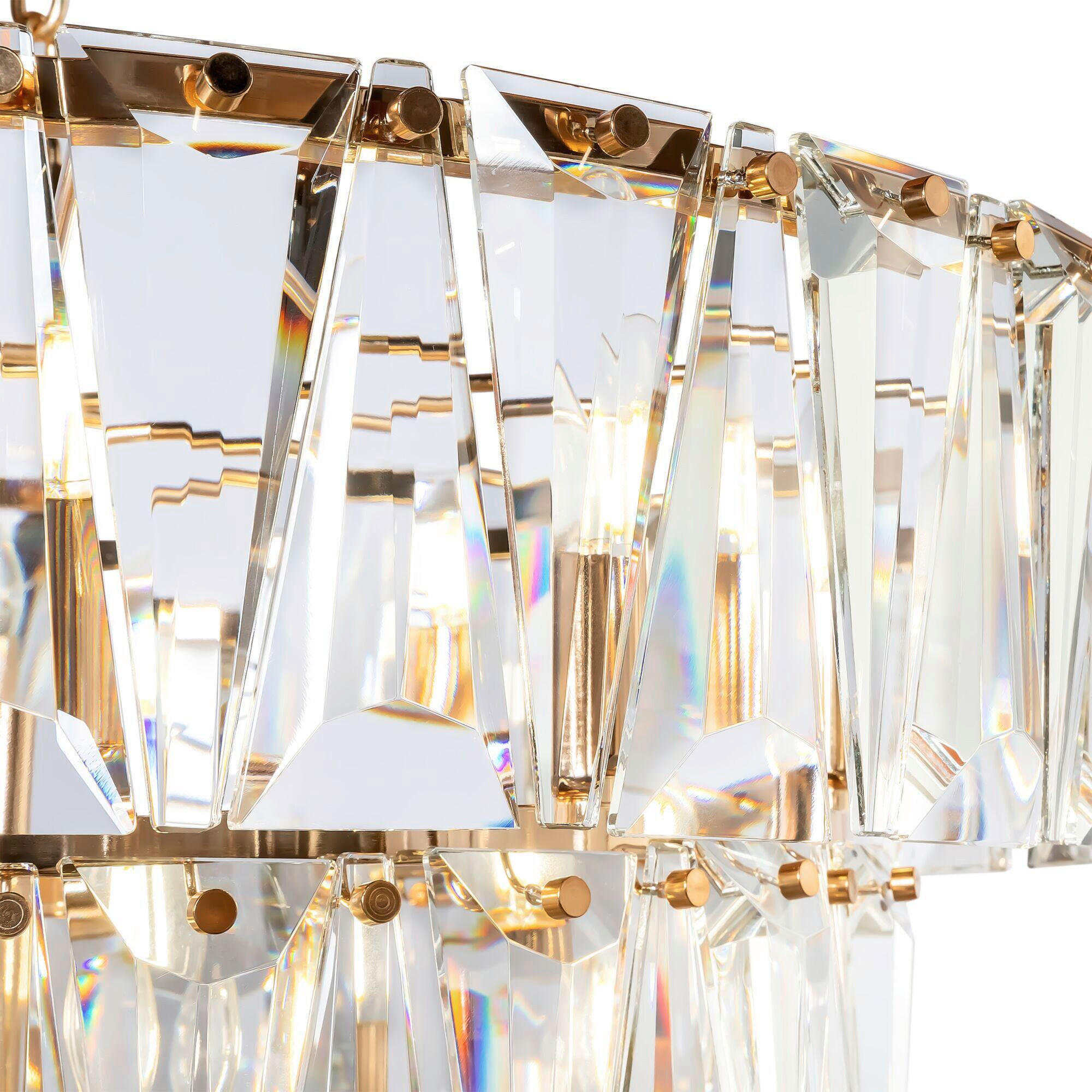 PENDELLEUCHTE 77/50/77 cm - Goldfarben, Trend, Metall (77/50/77cm) - MAYTONI