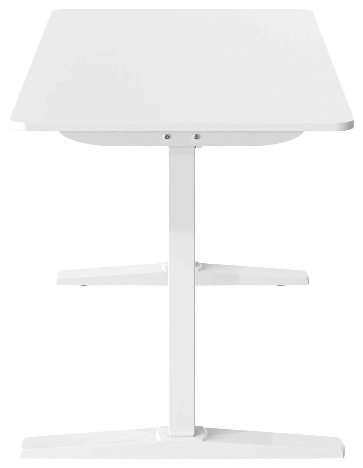 MIZNA PLOŠČA PISALNE MIZE - bela, Design, leseni material (140/80/1,8cm) - Carryhome