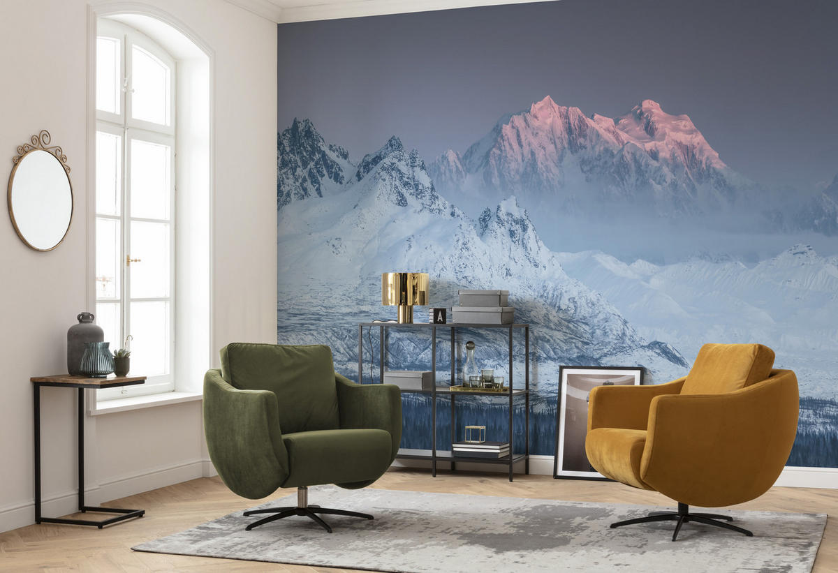 FOTOTAPET 500/280 cm  - blå, Trend, papper (500/280cm)