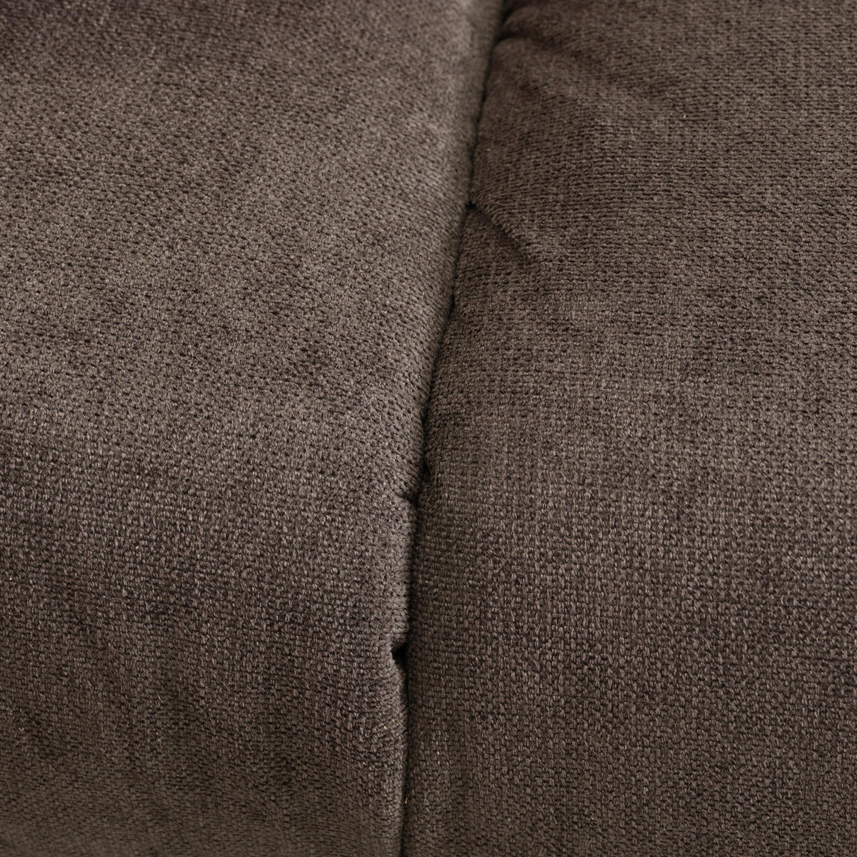 VELIKA SOFA crna  - siva/boja nerđajućeg čelika, Dizajnerski, tekstil/metal (300/79/133cm) - Hom`in