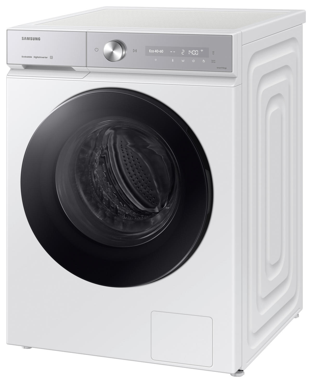 WASCHMASCHINE WW90DB8U95GHU2  - Weiß, Basics, Glas/Kunststoff (60/85/60cm) - Samsung