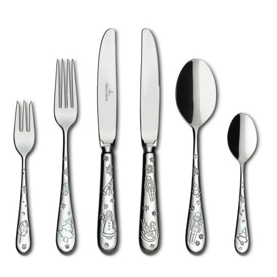 SADA PŘÍBORŮ, nerezová ocel, 30dílné - barvy stříbra, Design, kov (44/29/6,5cm) - Villeroy & Boch