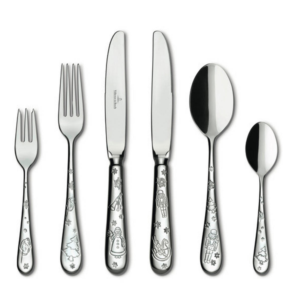 SET PRIBORA ZA JELO  30-dijelni      - srebrne boje, Design, metal (44/29/6,5cm) - Villeroy & Boch