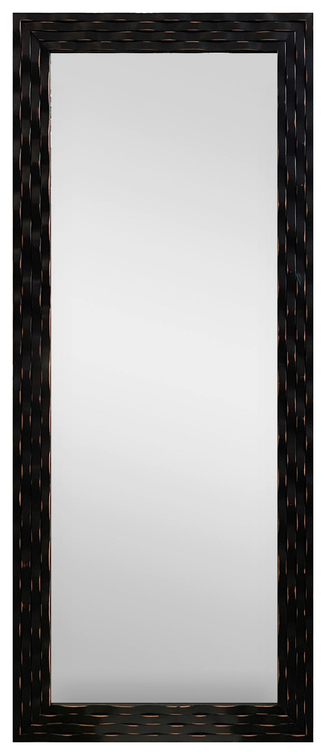 OGLEDALO ZIDNO  72/172/2,5 cm     - crna, Design, staklo/drvo (72/172/2,5cm) - Xora