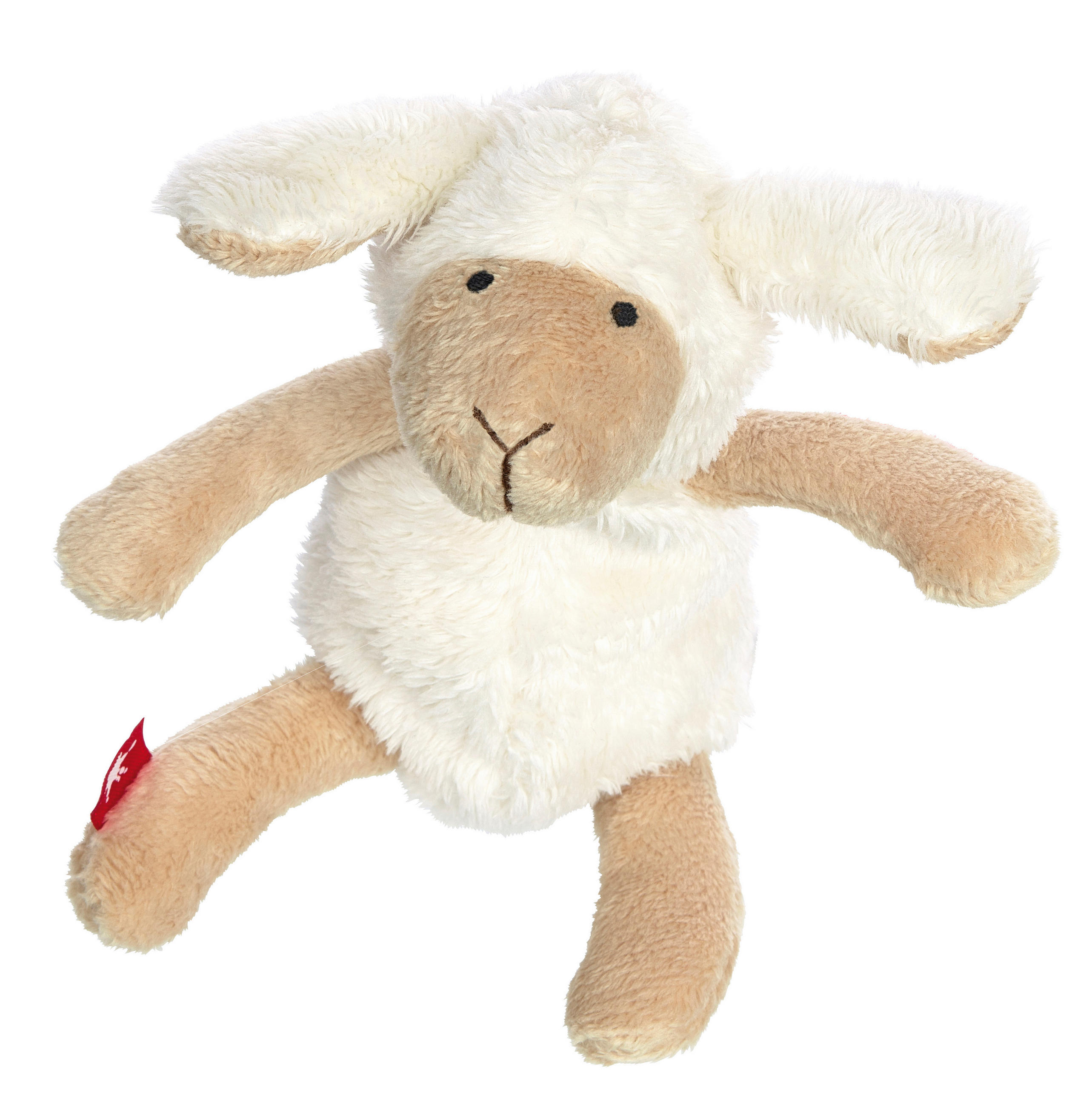 PLÜSCHTIER Guddly Gadgets Mini Schaf  - Beige/Weiß, Basics, Textil (7/13/7cm) - Sigikid
