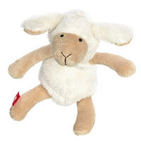 PLÜSCHTIER Guddly Gadgets Mini Schaf  - Beige/Weiß, Basics, Textil (7/13/7cm) - Sigikid