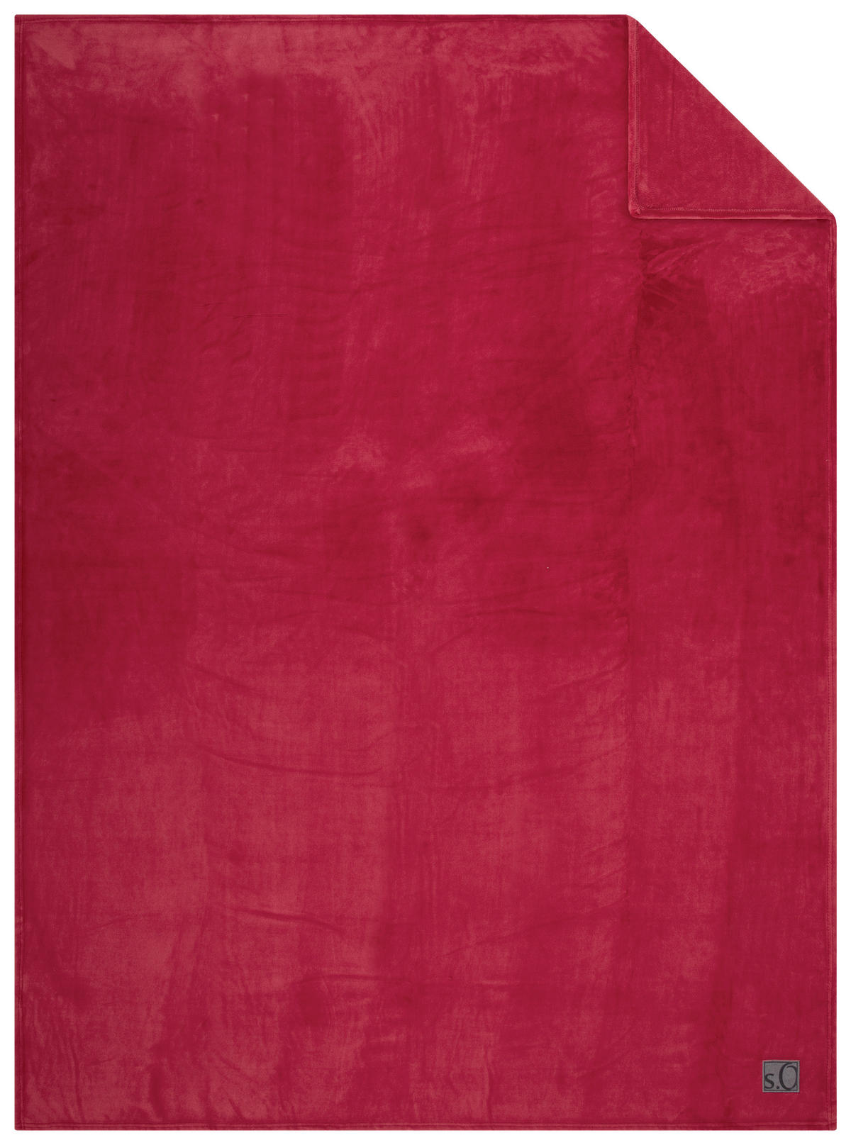 DEKORATIVNA ODEJA 150/200 cm rdeča  - rdeča, Basics, tekstil (150/200cm) - S. Oliver