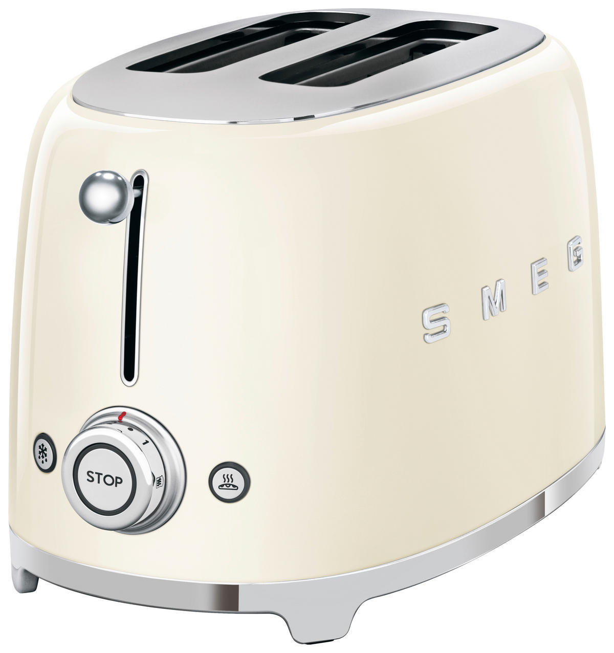 TOASTER  - Creme, Basics, Metall (31/20/20cm) - SMEG