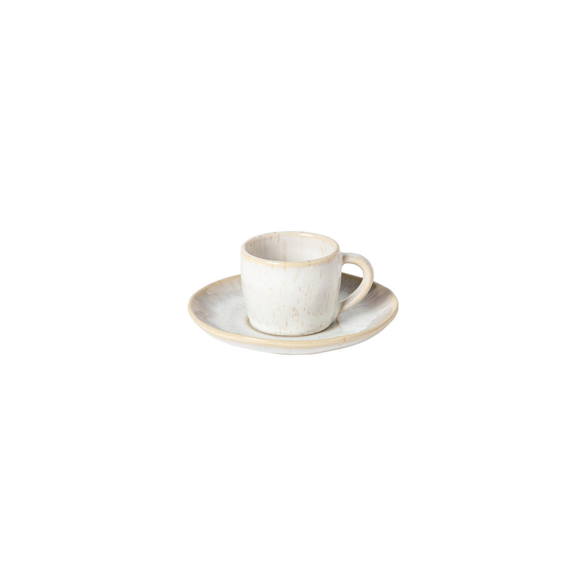 ESPRESSOTASSE 6ER SET EIVISSA  - Creme, Basics, Keramik (0.07l) - Costa Nova