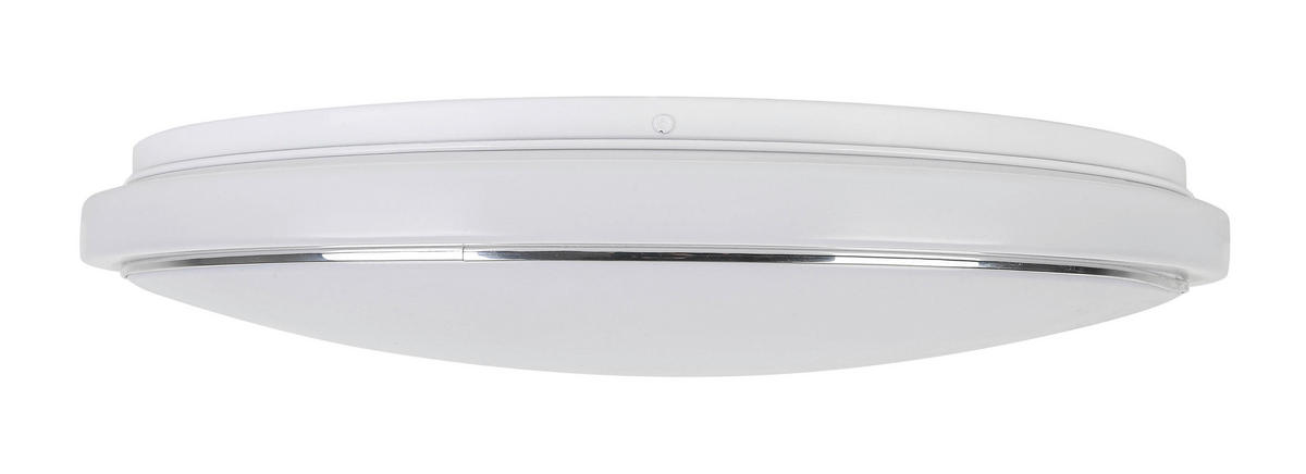 SVJETILJKA STROPNA  - bijela/boje kroma, Basics, metal/plastika (49/9cm) - Boxxx