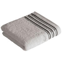 RUČNÍK, 50/100 cm, světle šedá - světle šedá, Design, textil (50/100cm) - Vossen