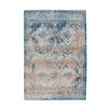 FLACHWEBETEPPICH 80/150 cm Antigua Blau, Creme  - Blau/Creme, Design, Textil (80/150cm) - Novel