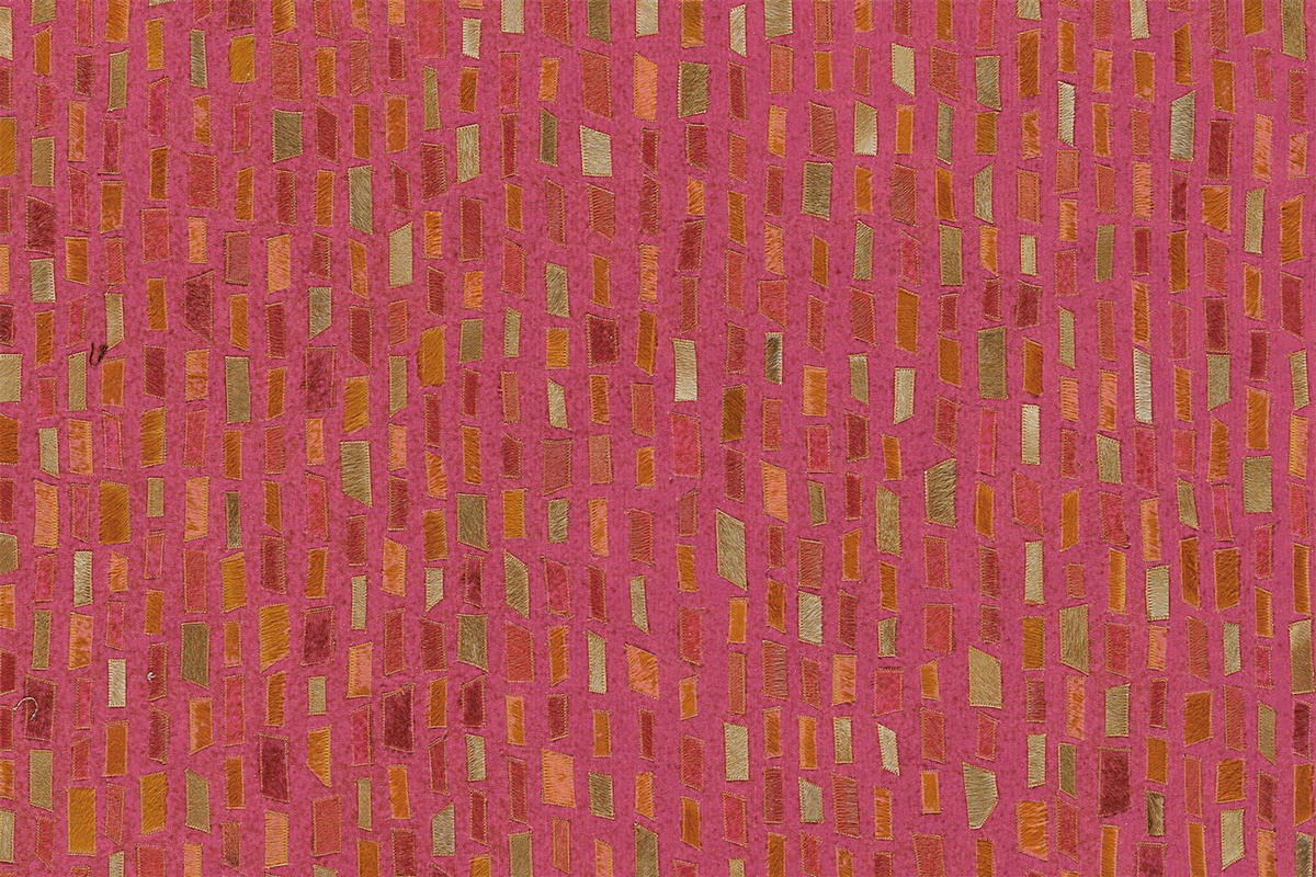 FLACHWEBETEPPICH  Wohnzimmer 140/200 cm Rot rechteckig  - Rot, Basics, Leder/Textil (140/200cm) - Kayoom