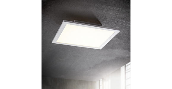 LED-PANEEL 30/30/4,5 cm - Weiß, KONVENTIONELL, Kunststoff/Metall (30/30/4,5cm) - Novel
