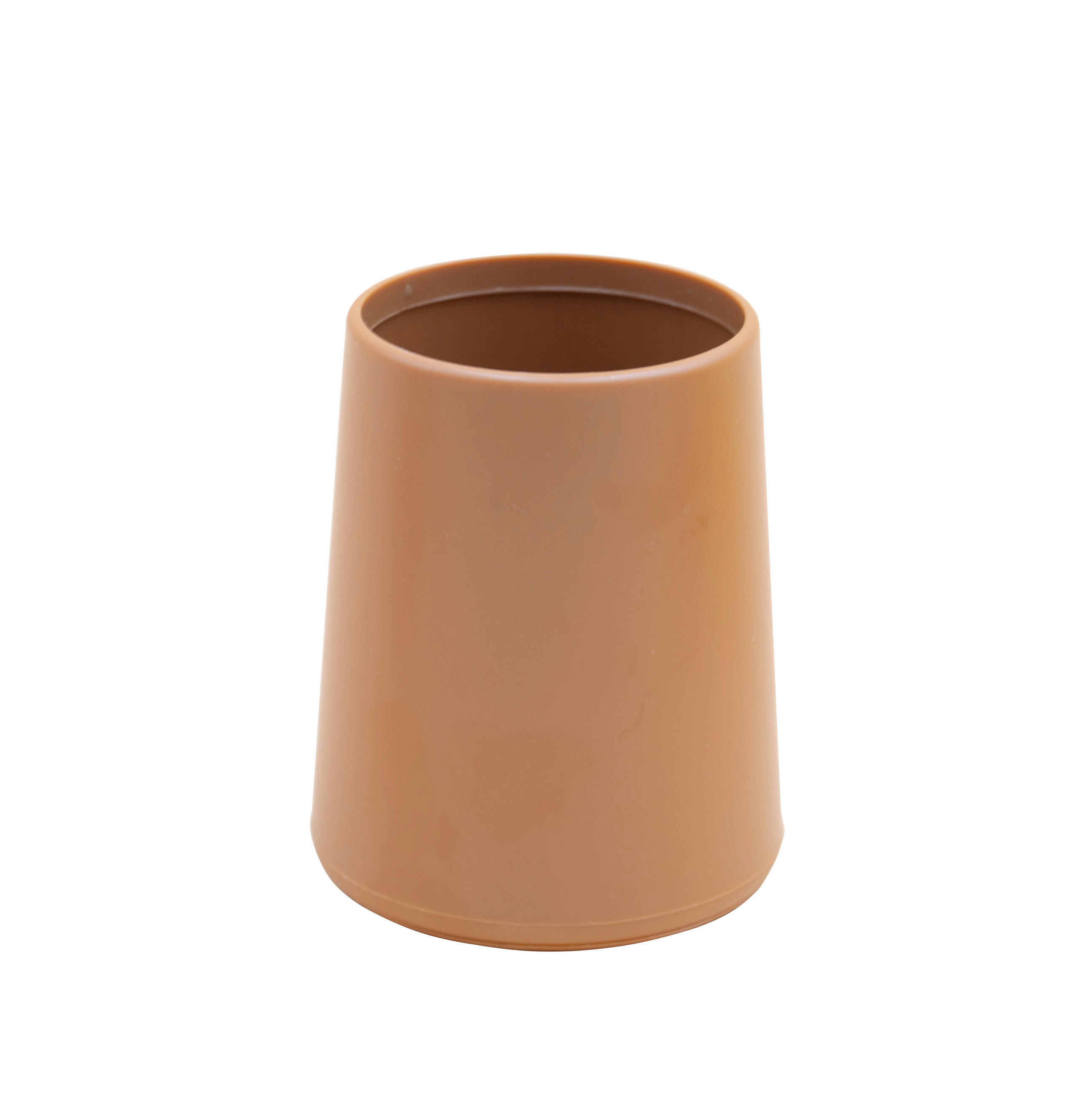ZAHNPUTZBECHER Kunststoff  - Cognac, Basics, Kunststoff (8/10/8cm) - Sadena