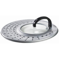 FRÖCCSENÉSGÁTLÓ - ezüstszínű, Basics, Üveg/fém (31cm) - Boxxx