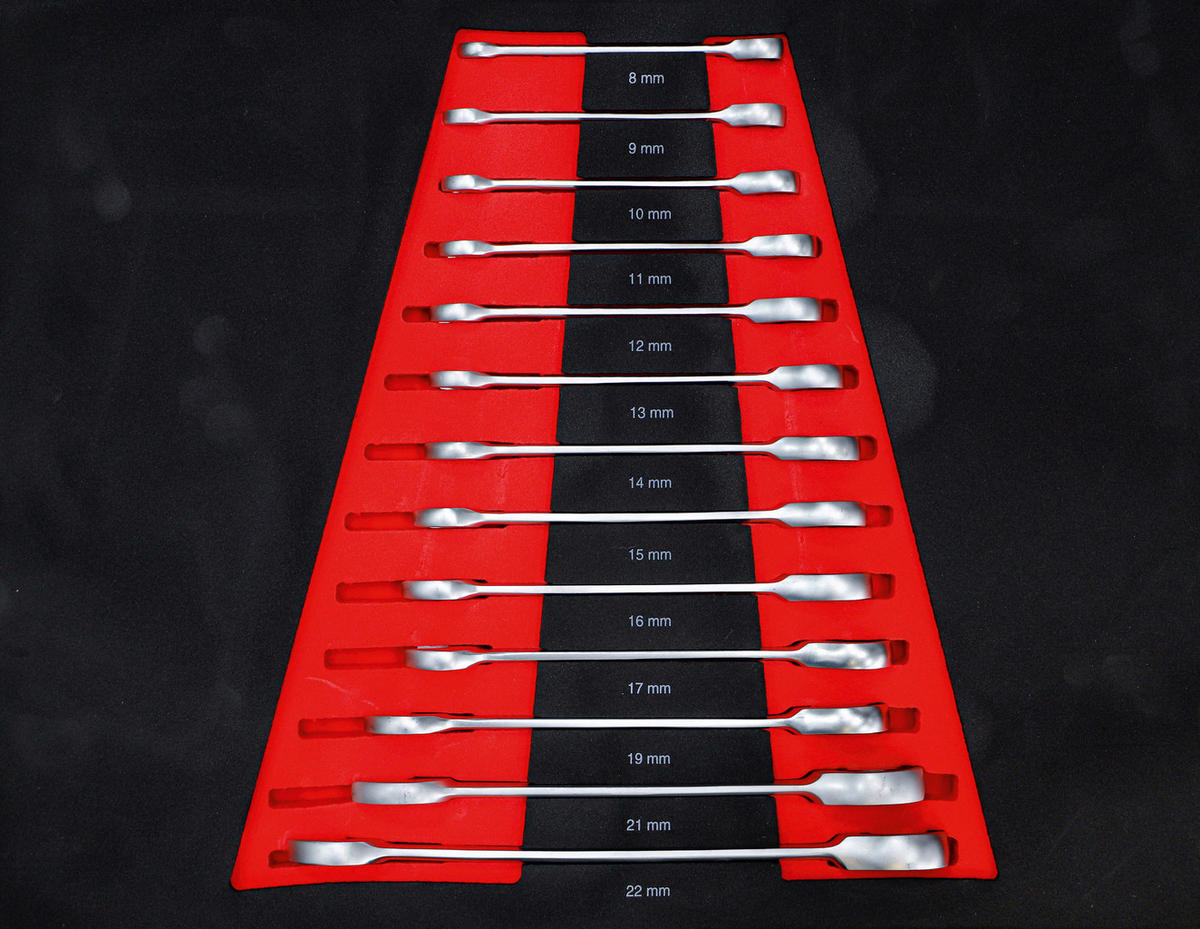 WERKSTATTWAGEN 79,51/96,97/45,5 cm  - Rot/Schwarz, Basics (79,51/96,97/45,5cm)