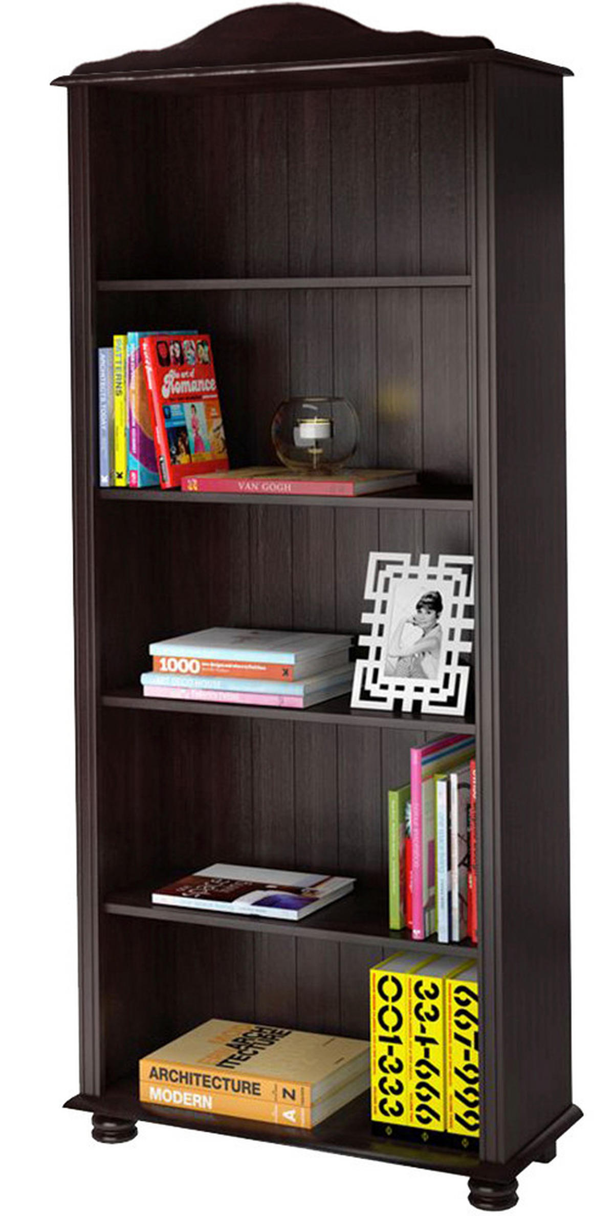 REGAL Kiefer massiv Braun  - Braun, Design, Holz (77/181/31cm) - MID.YOU