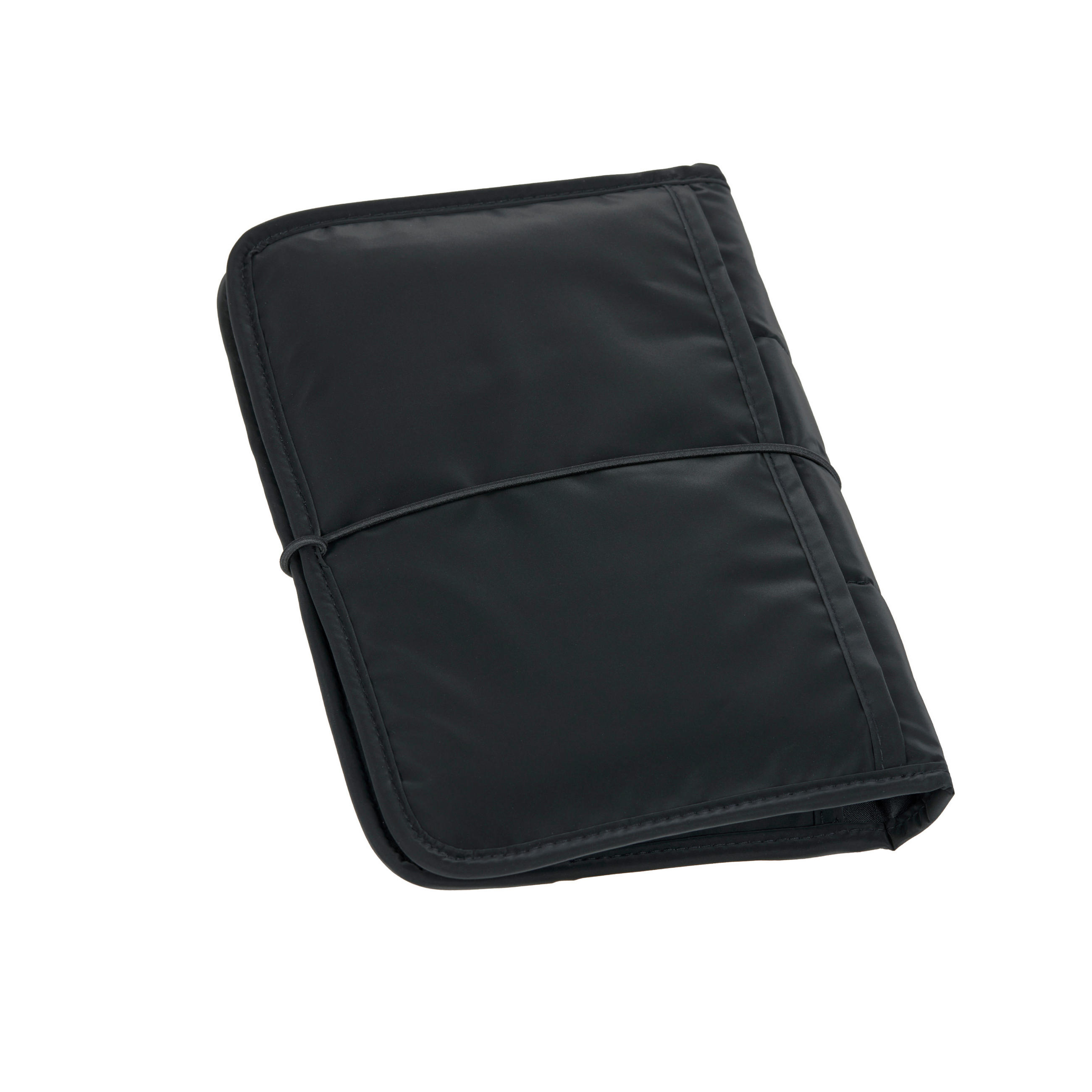 WINDELTASCHE   Changing Pouch  - Schwarz Hochglanz, Basics, Textil (18/2,5/25,5cm) - Lässig