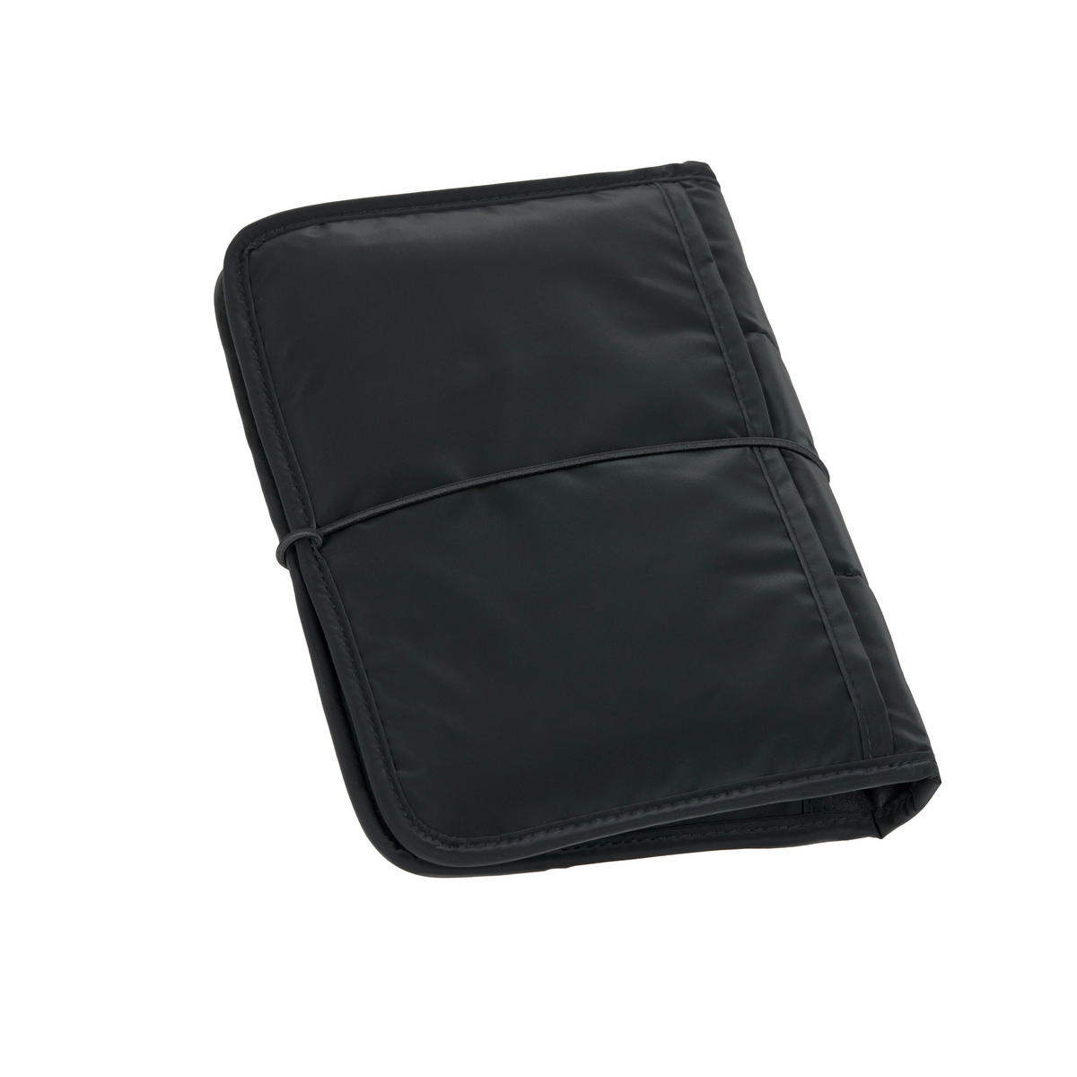 WINDELTASCHE   Changing Pouch  - Schwarz Hochglanz, Basics, Textil (18/2,5/25,5cm) - Lässig